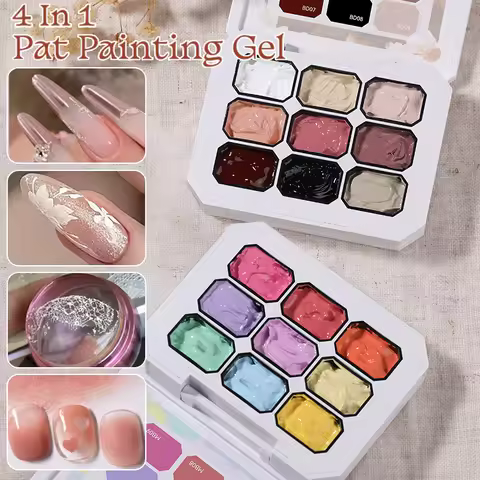 UR SUGAR 9 Colors 4 In 1 Pat Painting Gel Y2K Gradient Blush Color Semi Permanent Soak Off UV&LED Ge