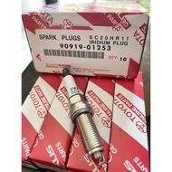 TOYOTA WISH SEPET ZGE20 ALTIS 1.8/2.0 (2009>) HARRIER ZSU60 / CT200H / PRIUS 1.8 IRIDIUM SPARK PLUG 