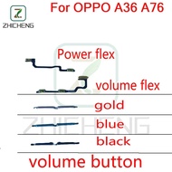For OPPO A36 A76 Power on off volume button and Lock screen button