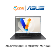 ASUS VIVOBOOK 16 X1605VAP-MB716WS NOTEBOOK โน๊ตบุ๊ค Intel Core 7 150U / 16GB / 1TB / WIN11+OFFICE /  ประกันศูนย์ 2 ปี