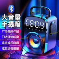【X】v8 無線手提音響小手提便攜音箱大音量插卡u盤廣場舞播放器藍    最