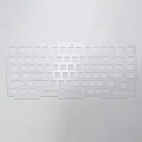 Keebox PC POM Positioning Plate For Keychron Q1 Q3 Q5 Q6 Q8 Q10 Keyboard PC plate For Keychron Custo