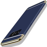 สำหรับ Samsung Galaxy Note 8 3 In 1 Anti-Scratch Shockproof Electroplate กรอบกับพื้นผิวเคลือบที่จับกระชับมือปลอก