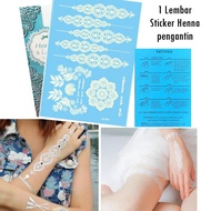 Bridal Tattoo Henna Sticker/ Bridal Tattoo/
