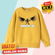 Murder Drones Kids Sweater Boys & Girls Sweater Jacket/ Custom Name Murder Drones