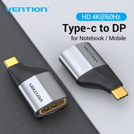 Vention đầu chuyển usb Type C sang DP 1080P 4K DP Converter Adapter for Lapto Nintend Switch USB C t
