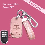 Honda City Key Cover Gn2 City Hatchback Key Cover 2023 Leather Honda Case Smart Entry Push 2022 2024