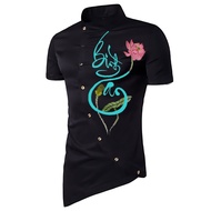 short sleeve men's shirt, soft and cool material - H95