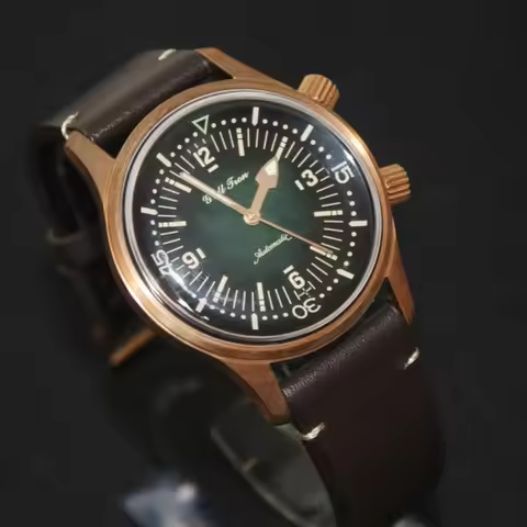 Gull Tron Men Automatic Watch 42mm Bronze Mechanical Wristwatch 5ATM Waterproof C3 Luminous Sapphire
