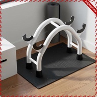 leipupa Dumbbell Storage Rack Multifunction Dumbbell Holder Carbon Steel Barbell Holder