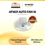 Khind AF1601 Auto Fan 16" 360 Degree Rotation Ceiling Fan Kipas Siling Auto