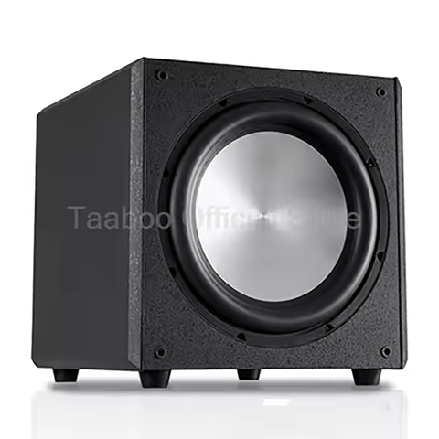 Super Subwoofer High Power 10/12 Inch Speaker Active HiFi Wooden Subwoofer High Fidelity Home Theate