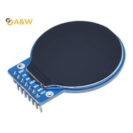 A&W TFT Display 1.28 Inch TFT LCD Display Module Round RGB 240*240 GC9A01 Driver 4 Wire SPI Interfac