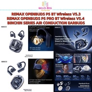 REMAX OpenBuds P5 / P5 PRO Air Conduction Hanging Ear Bluetooth Earphone ENC Sports Noise Reduction 