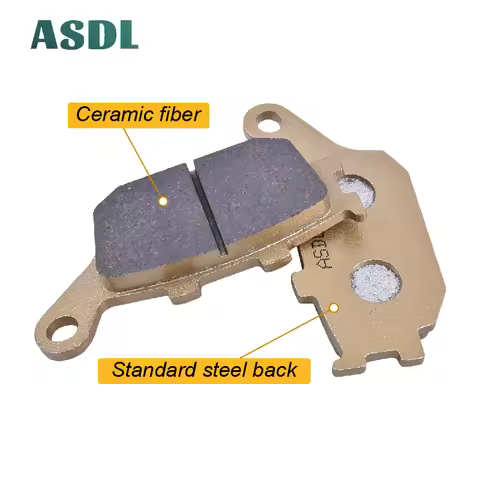 Motorcycle Rear Brake Pads For Yamaha XJ6-F XJ6-S XJ6 FZ6 XJ6-N FZ1 Fazer YZF FZ6-NS FZ6 FZ8 YZF-R6 