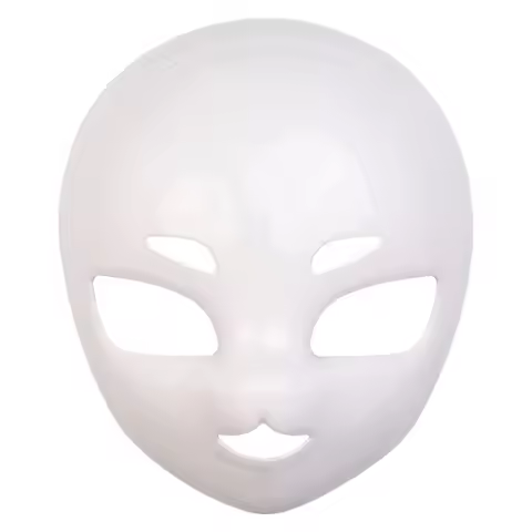 Kawaii 3D Cosplay Kigurumi Base Beast Skull Mask DIY Plastic Cat Head Skull Masks Animal Fursuit Mas