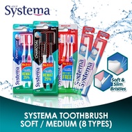 Systema Gum Care Toothbrush Systema Smart Clean Systema Charcoal Toothbrush Power Clean toothbrush