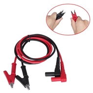 20A 90CM Alligator Clip to Banana Plug Test Cable Lead Connector Dual Probe 4mm Crocodile Clip For M