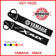 GANTUNGAN Keychain YAMAHA XMAX PREMIUM KEYCHAIN LOGO Motorcycle KEY CHAIN KEYLESS BAG TAG STRAP LANYARD Accessories Variation REMOTE REMOTE ALL NEW OLD FACELIFT LED XMAX250 XMAX300 250 300 MAXI CONNECTED NON ABS 2023 2022 2021 2020 2019 2018 2017 High QUA
