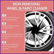 Tire Rim Cleaner 120ml Wheel and Tire Cleaner Iron Remover All Wheel Cleaner Car Detailing Rim Clean