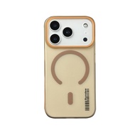 Casing For iPhone 17 Pro Max ProMax iPhone17 17Pro 17 Air PC Matte Translucent Magnetic Phone Case S