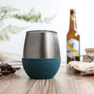 美國HYDY雙層隨行保溫杯 | 孔雀綠-鈦灰 240ml