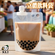 Beverage Bag Disposable Beverage Bag Liquid Packing Bag Nozzle Bag Milk Tea Bag Transparent Nozzle B