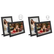 【Beverly】-8In Screen Digital Photo Frame LED Backlight HD IPS 1280x800 Electronic Album Picture Musi