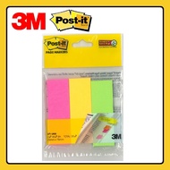 3M Post It Page Markers 671-3AN 25x75mm (45's x 3pads)