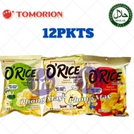 O'RICE CRACKER [12PKTS] / SEAWEED CRACKERS/ SNOW WHITE CRACKERS/ CHEESE FLAVOURS RICE CRACKERS