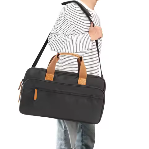 EVA Turntables Protective Case Scratch-resistant Carrying Storage Bags with PU Handle for Numark Par