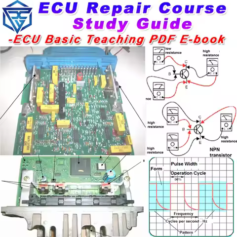 ECU Repair Course Study Guide ECU Basic Teaching PDF Ebook PDF File For EPROM TEST Progranmming SMD 