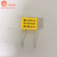 10Pcs/lot Yellow X2 Safety Capacitor 1.0uf 310V 1.0K310V Pin Pitch 15mm/22.5mm/27.5mm