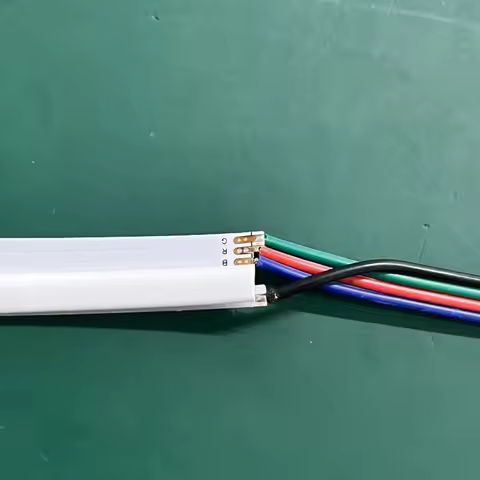 1/2/3/4/5m 24V rgb 630led/m Side Emitting LED Strip cob 8mm Car Tape Lights for Home TV Backlight Li