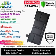 HICAP Laptop Battery A1375 4975mAh for MB Air 11-inch Late 2010 A1370