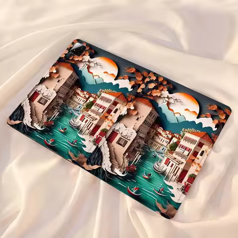 Artistic landscape patterns For Xiaomi Redmi Mi Pad 4 5 6 7 8 K SE Mini Pro Plus Max 10.1 11.2 inch 