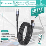 TECNIX CBL-833-C ORIGINAL 3.1A USB TO TYPE-C FAST CHARGING DATA CABLE