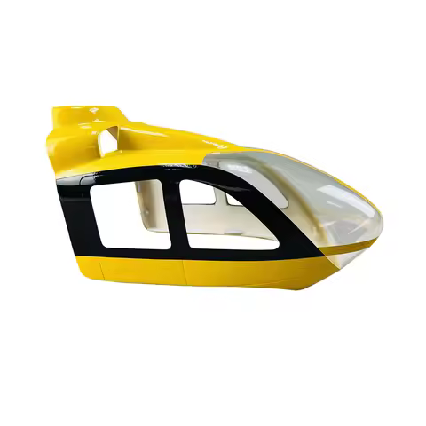 RC Helicopter Fuselage Spare Parts Roban 450 Size EC135 Replacement Nose Cover/Tail Part