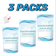 BUY 1 TAKE 1 ORIGINAL NIACINAMIDE TAWAS SOAP TRENDING SOAP 100g Effective Underarm Whitening with Ni