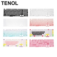 [TENOL] Keyboard Cover, Silicone Universal Waterproof Keyboard Skin, for 6Iu Laptop