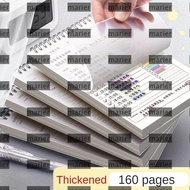 MARIER Agenda Book, Spiral A5 A5 Notebook, High Quality Thick 160 Pages To Do List Notepad Student