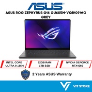 Asus ROG ZEPHYRUS G16 GU605M-VQR109WO INTEL CORE ULTRA 9 185H, 32GB, 1TB, 16" SSD, W11