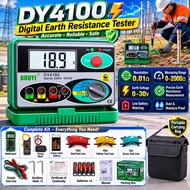 DY4100 Kyoritsu Earth Tester Digital Resistance Tester Earth Ground Meter Multimeter Power System Te
