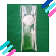 Paket 50 set  Amenities  Hotel Murah  2 Sikat  Gigi Premium  1 odol  Sabun Bulat dan Shampoo Botol  