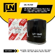 OIL FILTER - TOYOTA 2L / 2L-T / 3L / 5L / 1HZ / 1HD-T / 1HD-FT / 1PZ / 14B / 15B-FTE /