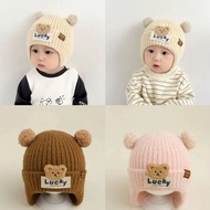 Children's Wool Hat Bear Ear