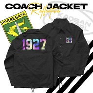 Coach Jaket Persebaya Surabaya "Surabaya Reflektif Jacket" - Surabaya Football/Bajul ijo/Kaos Bonex