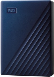 WD 5TB My Passport for Mac Navy Portable External Hard Drive with backup software and password prote