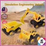 Excavator Mixer Truck Dumper Truck Bulldozer Large Car Toys for Boys Mainan Besar Budak Lelaki Lori