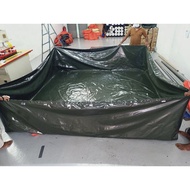 kolam kanvas kain Thailand E5 super Heavy duty 2.5 kaki & 2 kaki tinggi  fish tank 2.5 ft & 2 ft hei